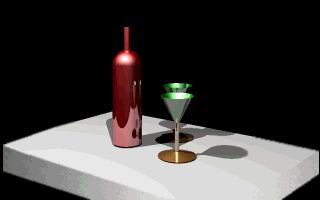 3D champaign - Click image to download.