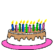 birthday cakes animation